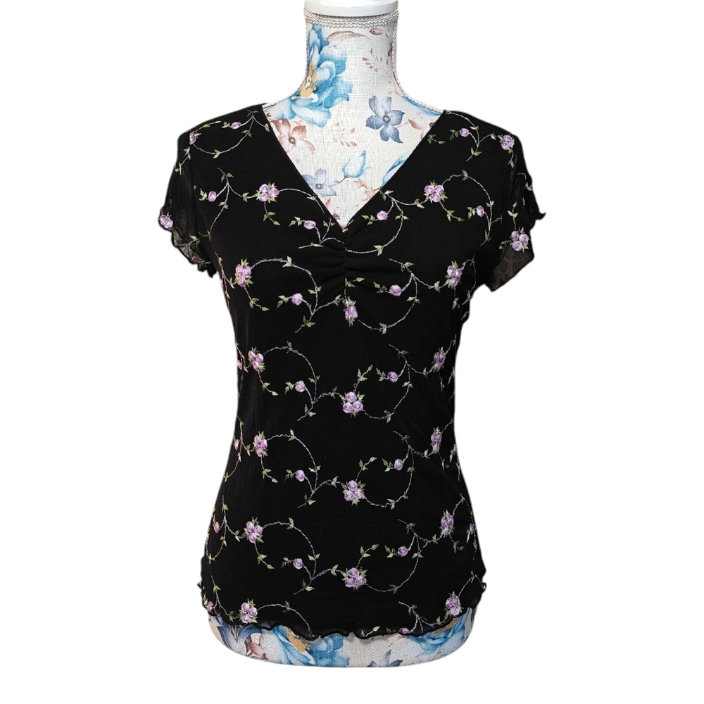 Wrapper Floral Y2K/90's Top